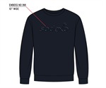 Midweight Debossed Crewneck